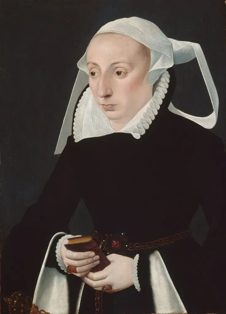 Portrait of a Woman with a Prayer Book, by Barthel Bruyn the Younger