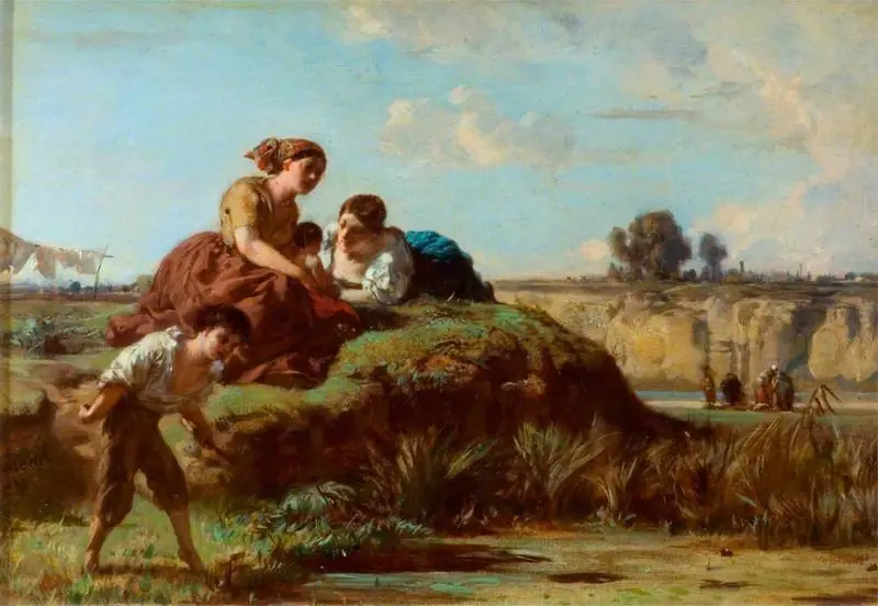 Catching Frogs, by Barthélemy Menn