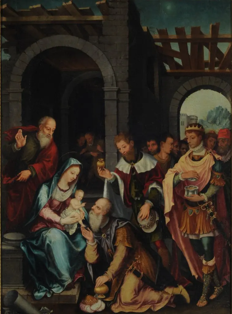 Adoration of the Magi, by Bartholomaeus Bruyn the Elder