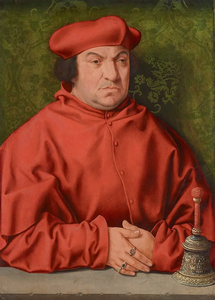 Cardinal Bernhardus Clesius, by Bartholomaeus Bruyn the Elder