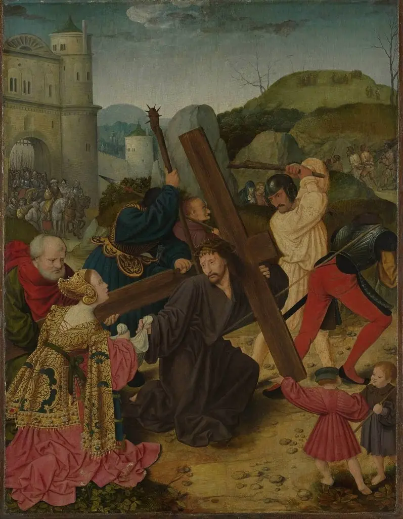 Christ carrying the cross, by Bartholomaeus Bruyn the Elder