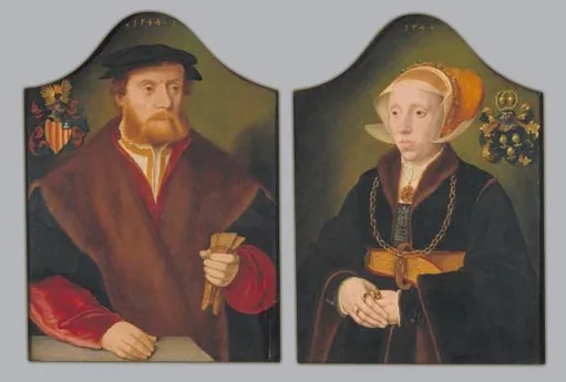 Christian von Conersheim and his Wife Elisabeth von Brauweiler, by Bartholomaeus Bruyn the Elder, unspecified, 1544