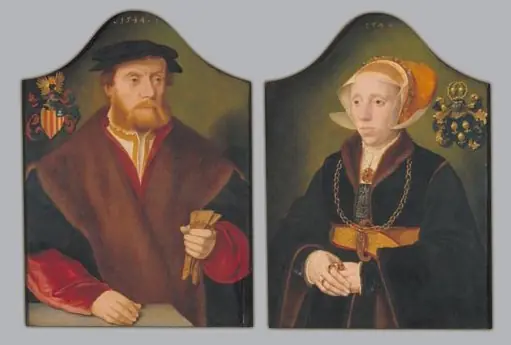 Christian von Conersheim and his Wife Elisabeth von Brauweiler, by Bartholomaeus Bruyn the Elder