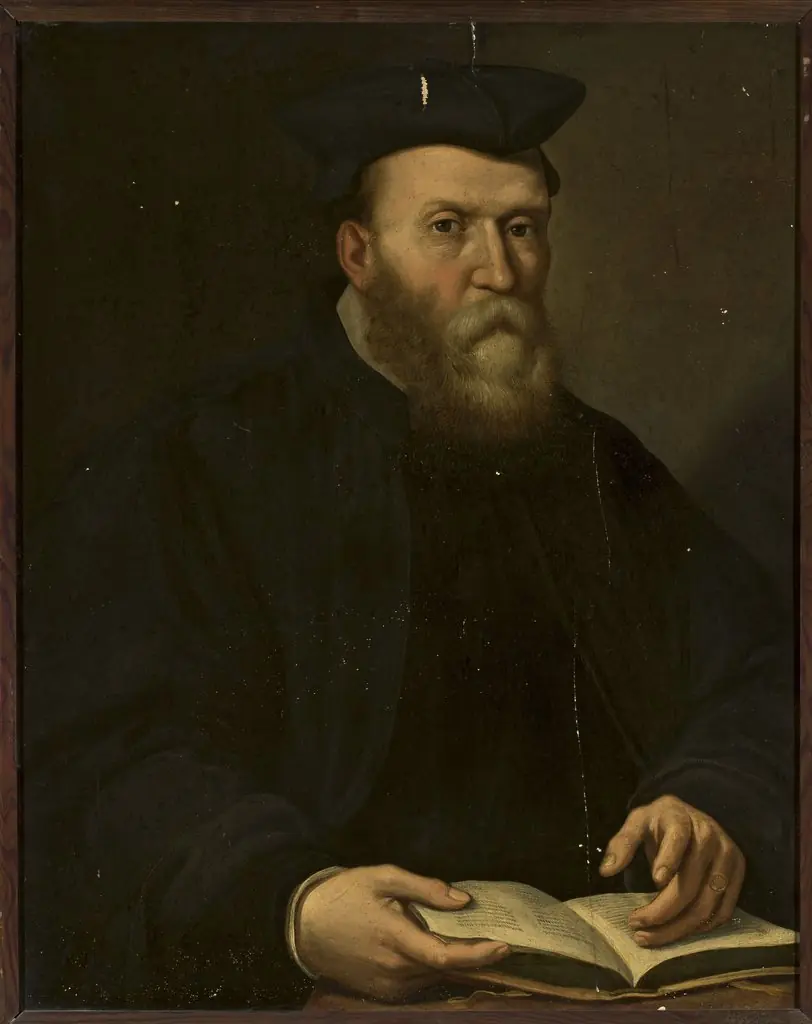 Portrait of a clergyman, by Bartholomaeus Bruyn the Elder