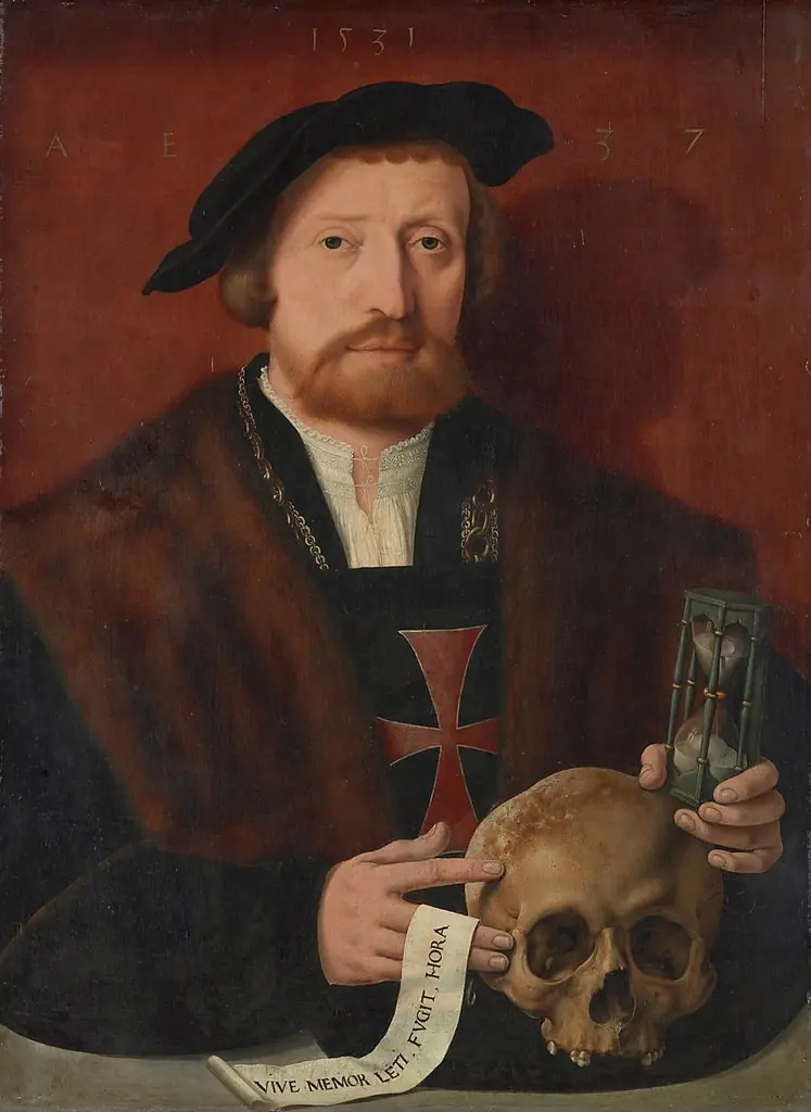 Portrait of a knight, by Bartholomaeus Bruyn the Elder