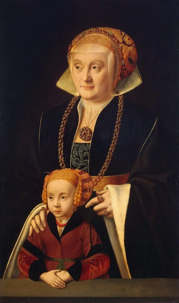 Portrait of a Lady and Her Daughter