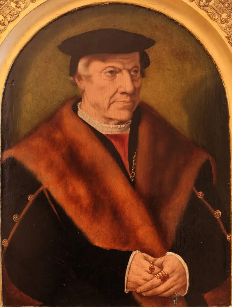 Portrait of a man, by Bartholomaeus Bruyn the Elder
