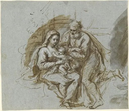 The Holy Family, by Bartholomäus Ignaz Weiss