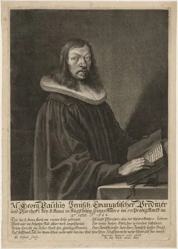 Georg Paul Jenisch, by Bartholomaus Kilian