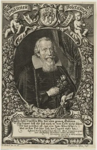 Johann Volckamer, by Bartholomaus Kilian