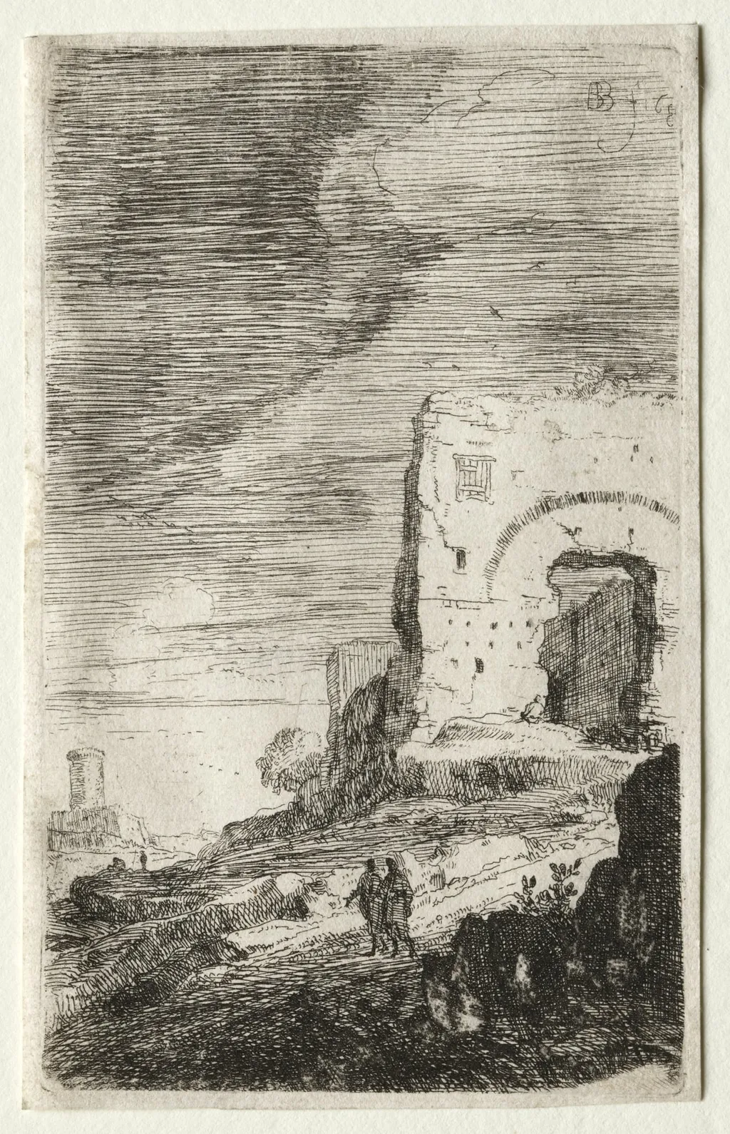 The Baths of Caracalla, by Bartholomeus Breenbergh, 1639