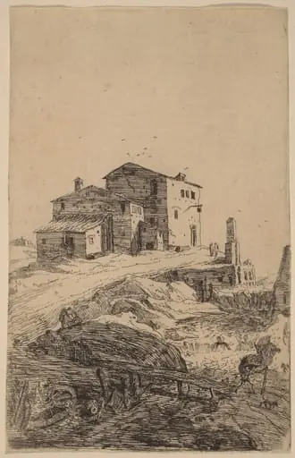 The Inn near Prima Porta, by Bartholomeus Breenbergh