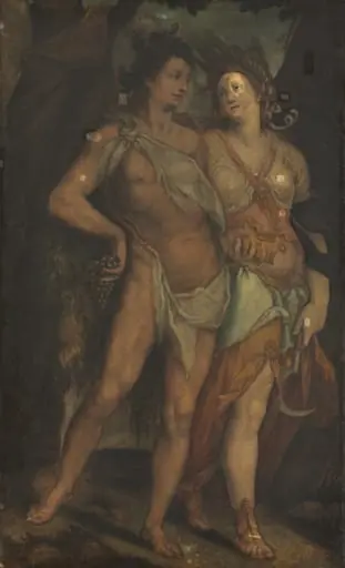 Ceres and Bacchus, by Bartholomeus Spranger
