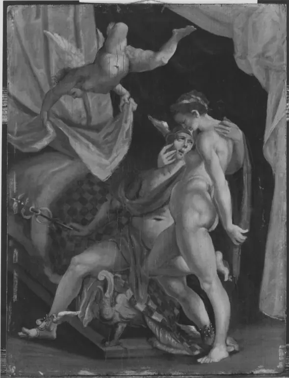 Merkur und Venus (Kopie nach), by Bartholomeus Spranger