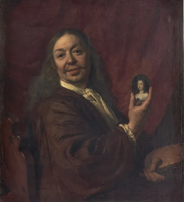 Self-portrait, by Bartholomeus van der Helst, oil, 1667
