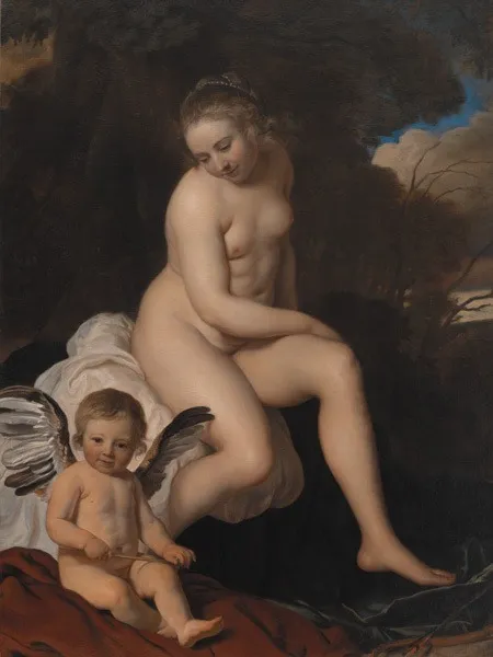 Venus and Cupid, by Bartholomeus van der Helst, oil, 1649