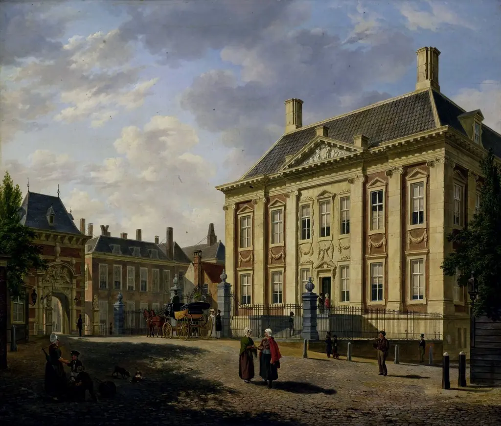 Mauritshuis in The Hague, by Bartholomeus van Hove