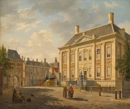 The Mauritshuis in The Hague, by Bartholomeus van Hove