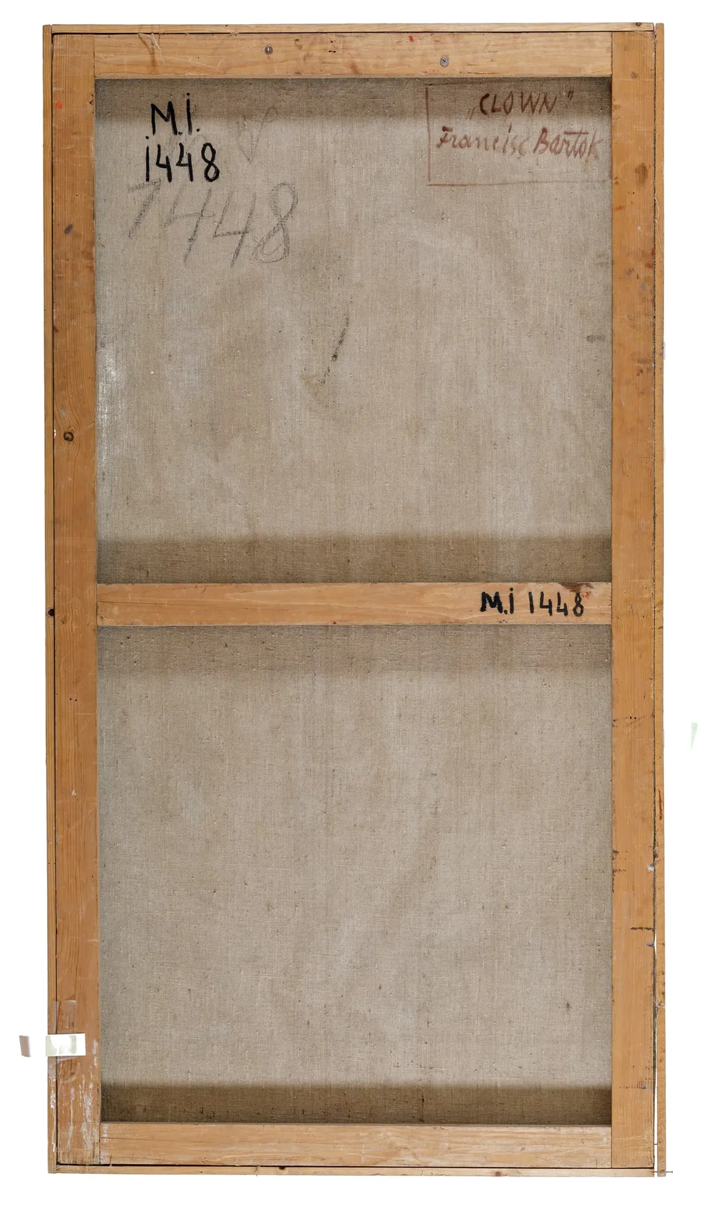 Clovn roșu, by Bartok Francisc, unspecified, 1965