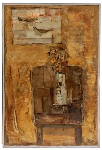 Natură statică cu flori, by Bartok Francisc