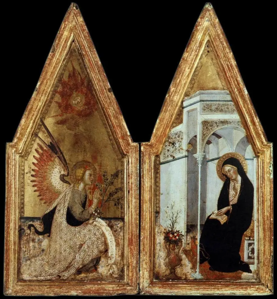 The Annunciation, by Bartolo di Fredi