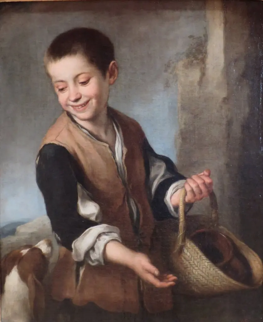 Boy with a dog, by Bartolomé Esteban Murillo