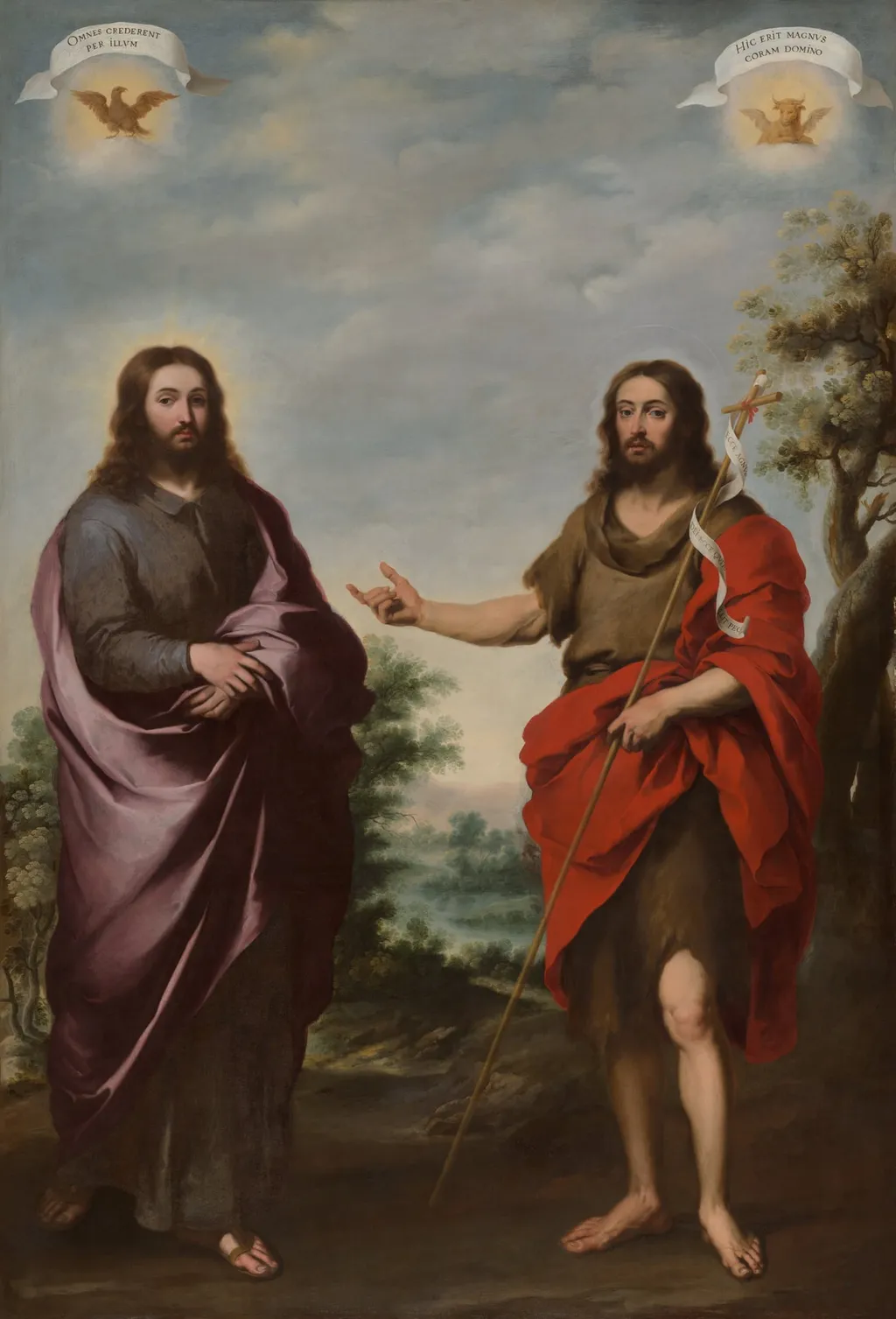 Ecce Agnus Dei, by Bartolomé Esteban Murillo, oil, 1655