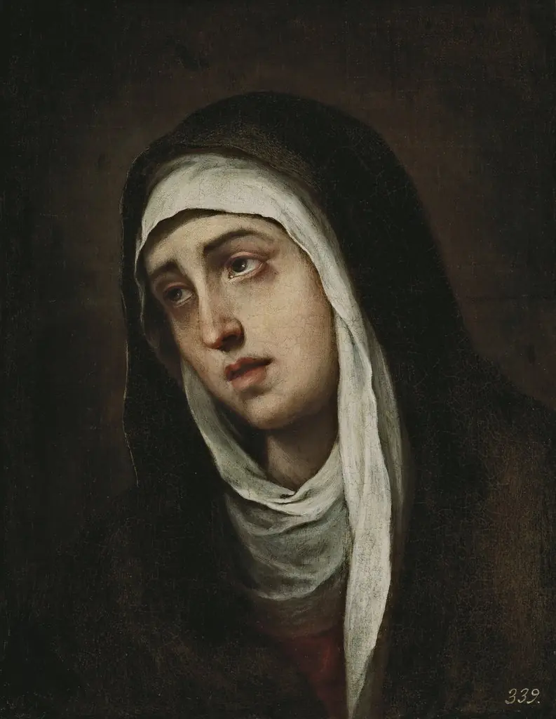 Mater Dolorosa, by Bartolomé Esteban Murillo