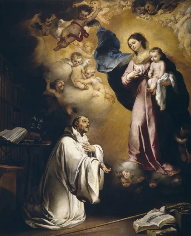 The Apparition of the Virgin to Saint Bernard