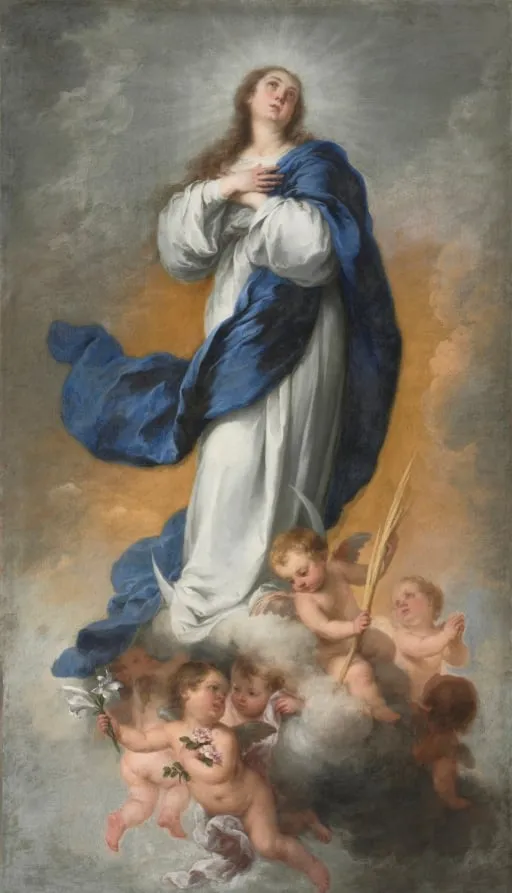 The Immaculate Conception, by Bartolomé Esteban Murillo, unspecified, 1680