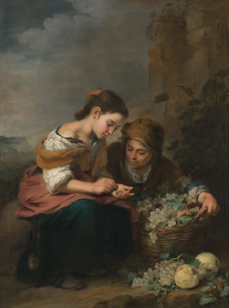 The Little Fruit Seller, by Bartolomé Esteban Murillo