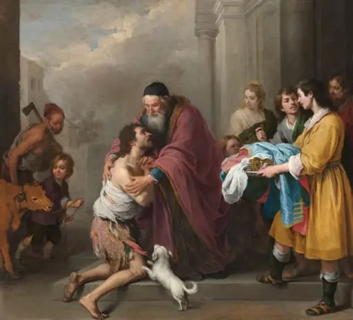 The Return of the Prodigal Son, by Bartolomé Esteban Murillo