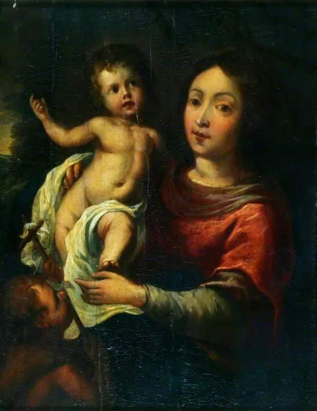 The Virgin and Child with Saint John, by Bartolomé Esteban Murillo