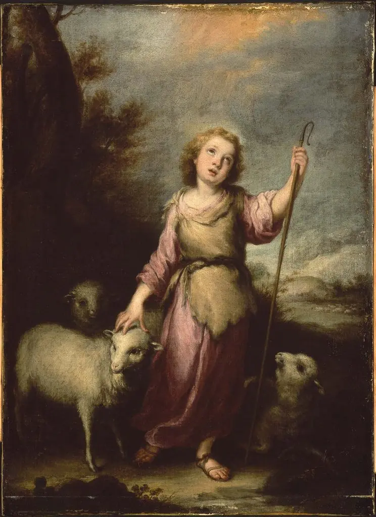 The Young Christ as the Good Shepherd, by Bartolomé Esteban Murillo