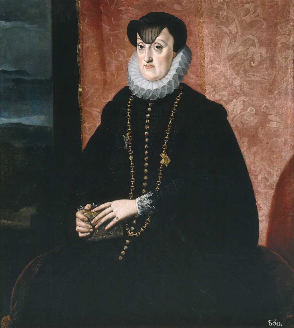 La archiduquesa María de Baviera duquesa de Stiria, by Bartolomé González y Serrano, oil, 1608