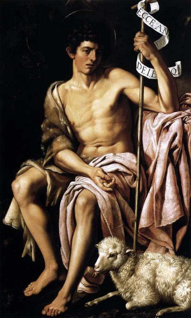 St John the Baptist, by Bartolomé González y Serrano