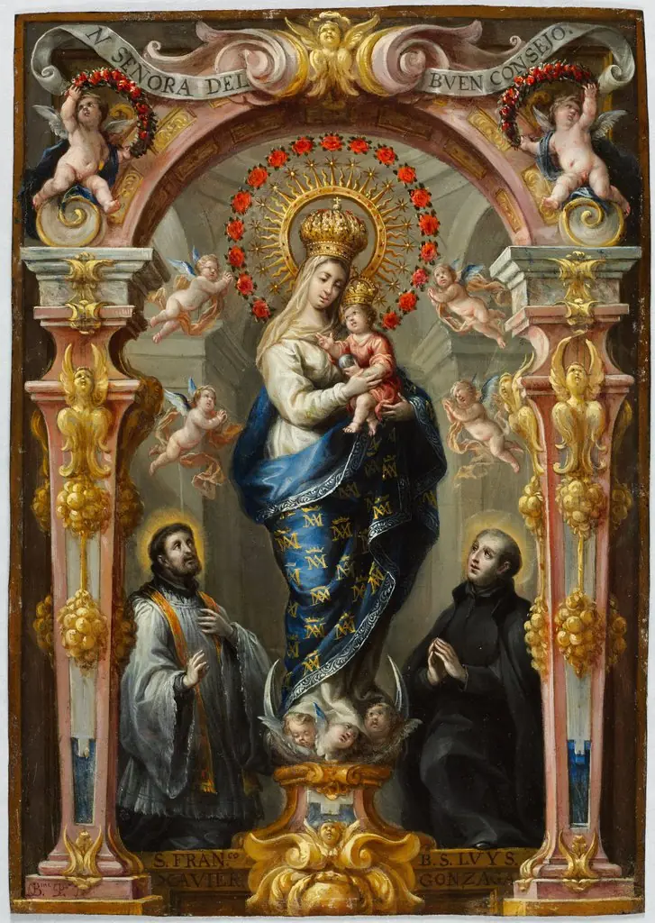 Our Lady of Good Counsel, by Bartolomé Pérez