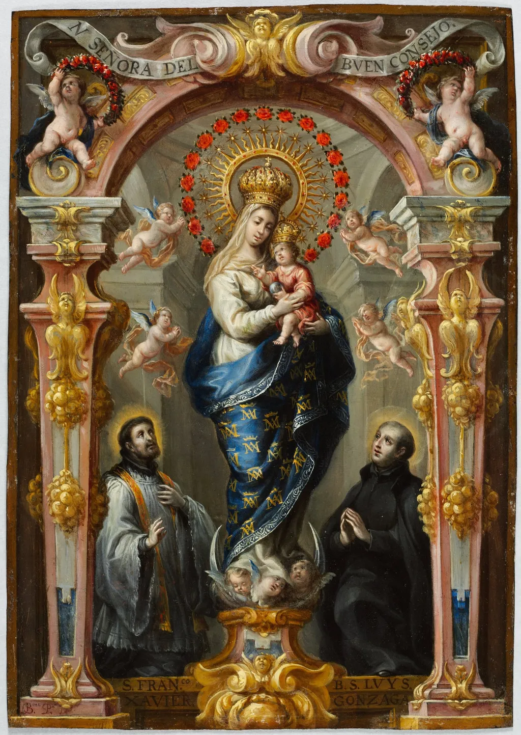 Our Lady of Good Counsel, by Bartolomé Pérez, unspecified, 1680