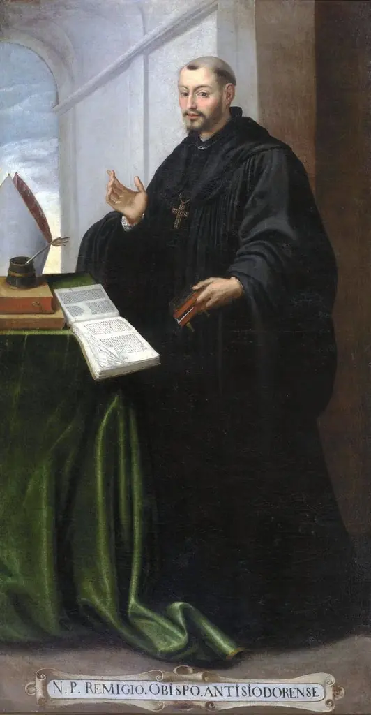 El padre Remigio, by Bartolomé Román