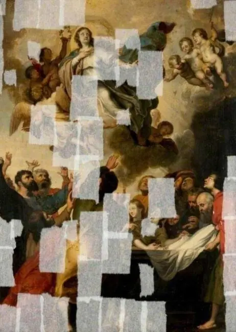 The Assumption of the Virgin, by Bartolomeo Biscaino