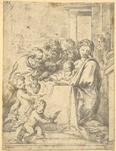 The Circumcision of Christ, by Bartolomeo Biscaino