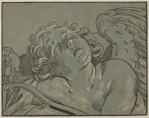 Cupid Asleep, by Bartolomeo Coriolano