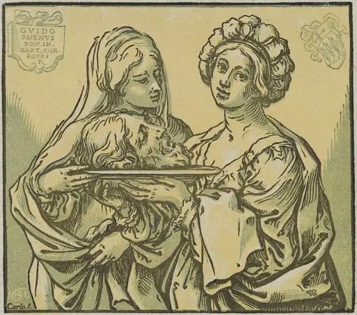 Herodias and Salome, by Bartolomeo Coriolano
