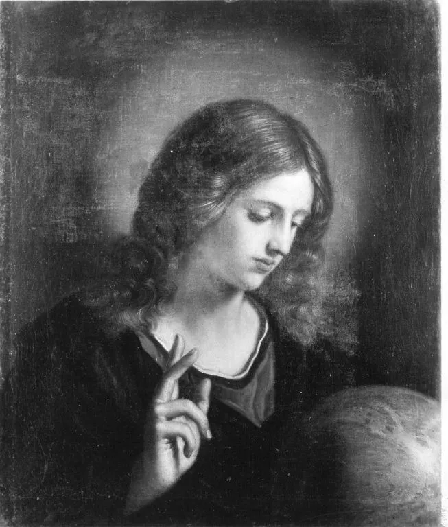 Der jugendliche Heiland mit Weltkugel, by Bartolomeo Gennari, unspecified, 1627