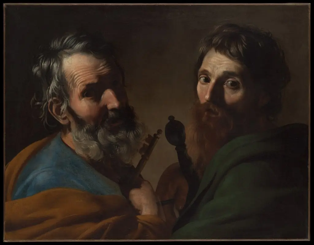 Saints Peter and Paul, by Bartolomeo Manfredi