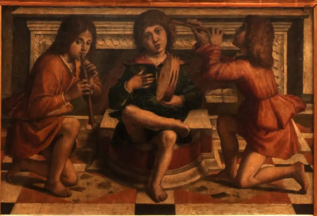 Trois anges musiciens