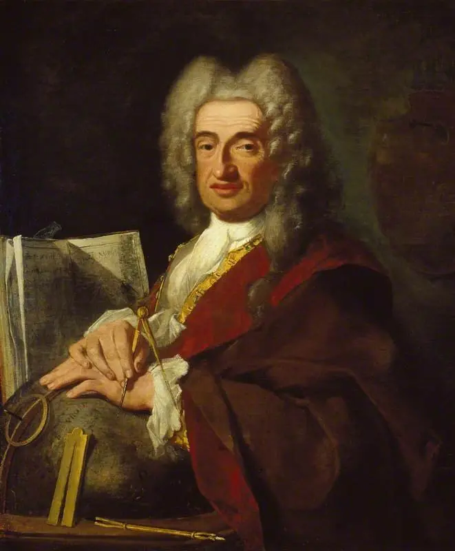 Portrait of Luca Carlevarijs, by Bartolomeo Nazari