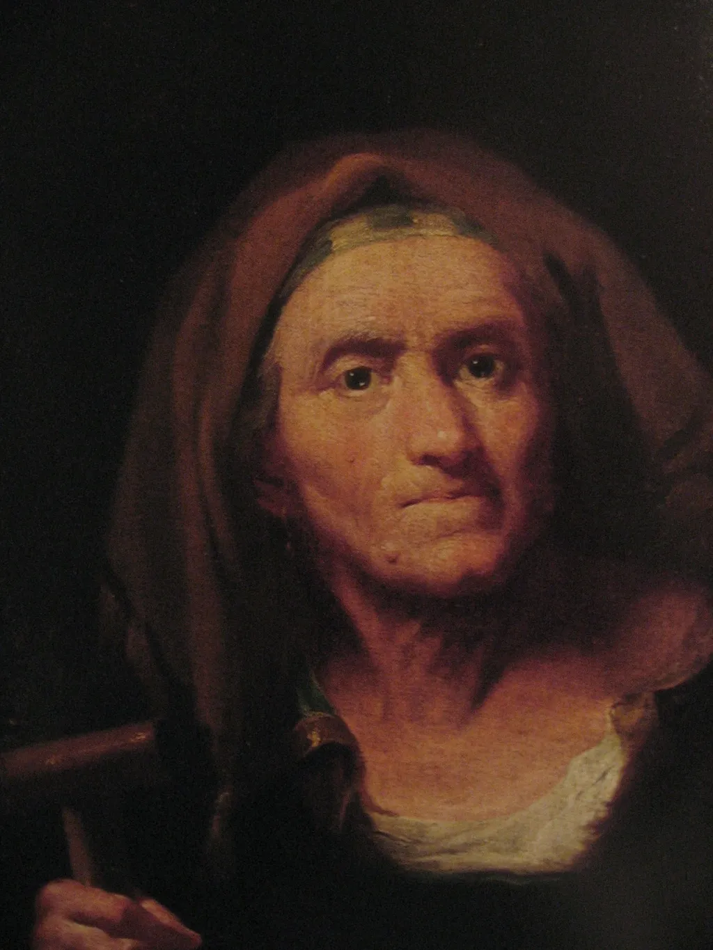 Ritratto di vecchia, by Bartolomeo Nazari, unspecified, 1735