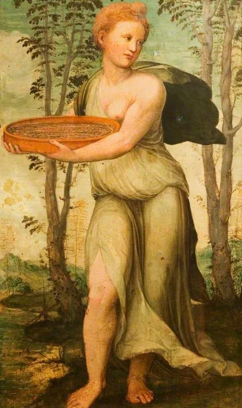 Chastity, by Bartolomeo Neroni, tempera, 1548