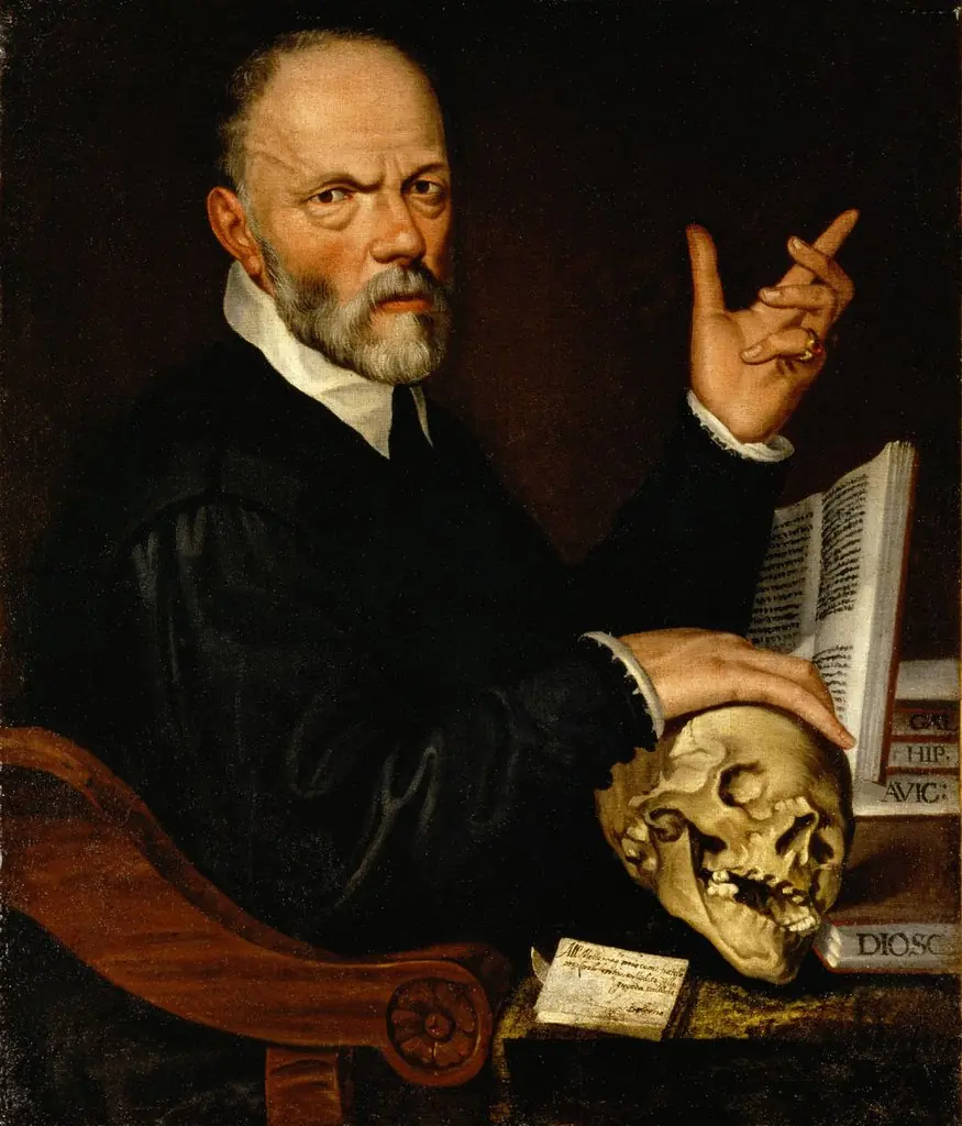 Portrait of the physician Carlo Fontana, by Bartolomeo Passarotti